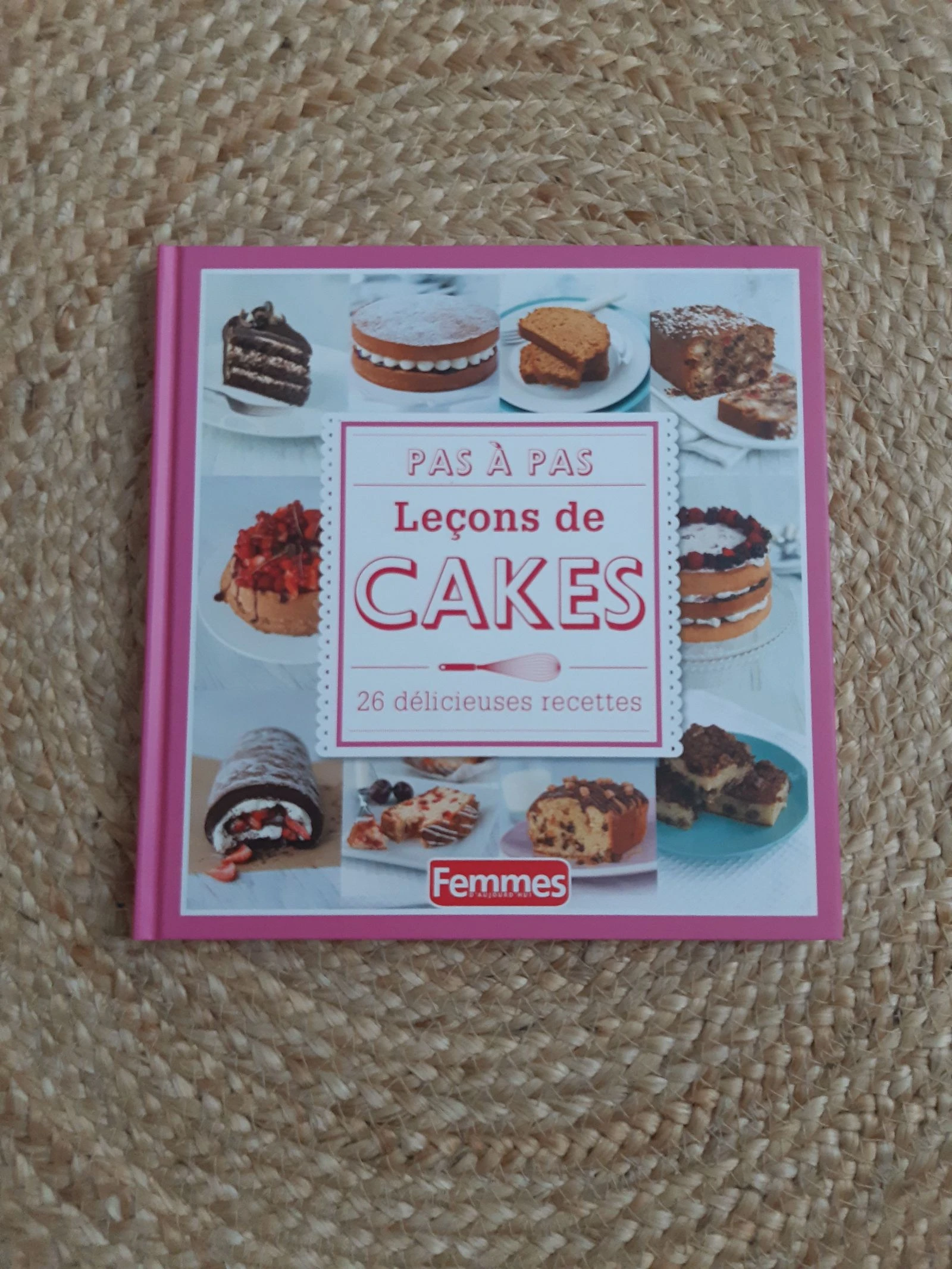 Livre Leçons de cakes Pas à Pas